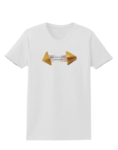 Unfortunate Cookie Womens T-Shirt-Womens T-Shirt-TooLoud-White-X-Small-Davson Sales