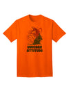 Unicorn-Inspired Adult T-Shirt with a Touch of Attitude-Mens T-shirts-TooLoud-Orange-Small-Davson Sales