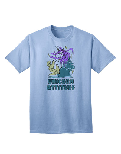 Unicorn-Inspired Adult T-Shirt with a Touch of Attitude-Mens T-shirts-TooLoud-Light-Blue-Small-Davson Sales