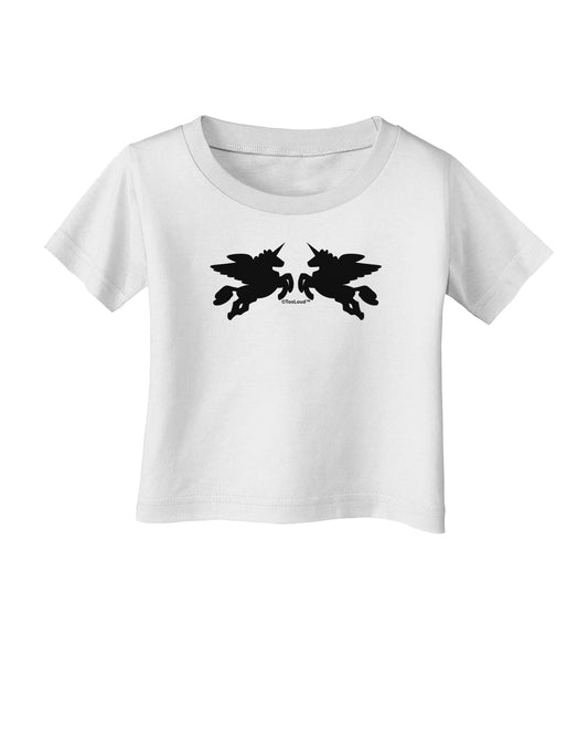 Unicorn Pegasus Design Infant T-Shirt by TooLoud-Infant T-Shirt-TooLoud-White-06-Months-Davson Sales