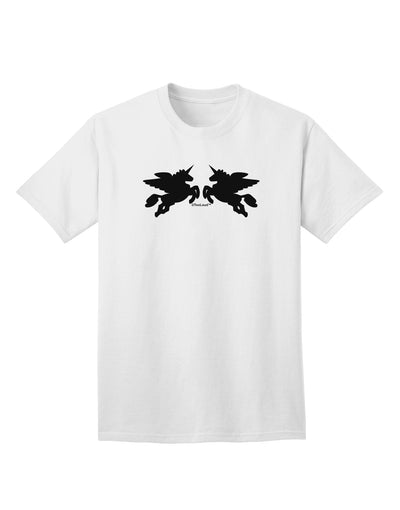 Unicorn Pegasus Themed Adult T-Shirt - Exquisite Design by TooLoud-Mens T-shirts-TooLoud-White-Small-Davson Sales