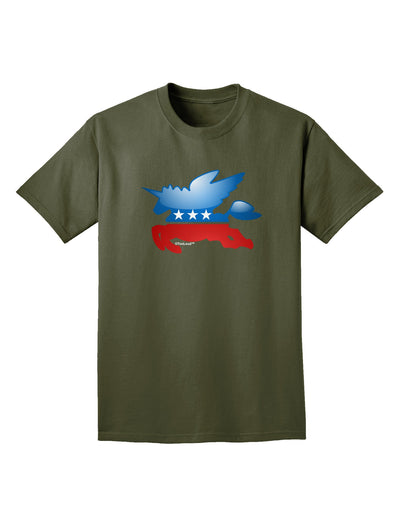 Unicorn Political Symbol Adult Dark T-Shirt-Mens T-Shirt-TooLoud-Military-Green-Small-Davson Sales