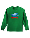 Unicorn Political Symbol Adult Long Sleeve Dark T-Shirt-TooLoud-Kelly-Green-Small-Davson Sales