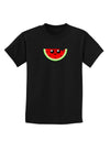 Unimpressed Watermelon Childrens Dark T-Shirt-Childrens T-Shirt-TooLoud-Black-X-Small-Davson Sales