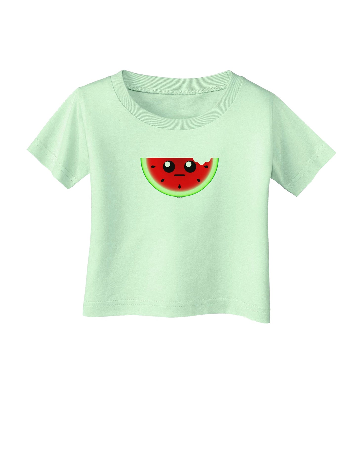 Unimpressed Watermelon Infant T-Shirt-Infant T-Shirt-TooLoud-Light-Green-06-Months-Davson Sales
