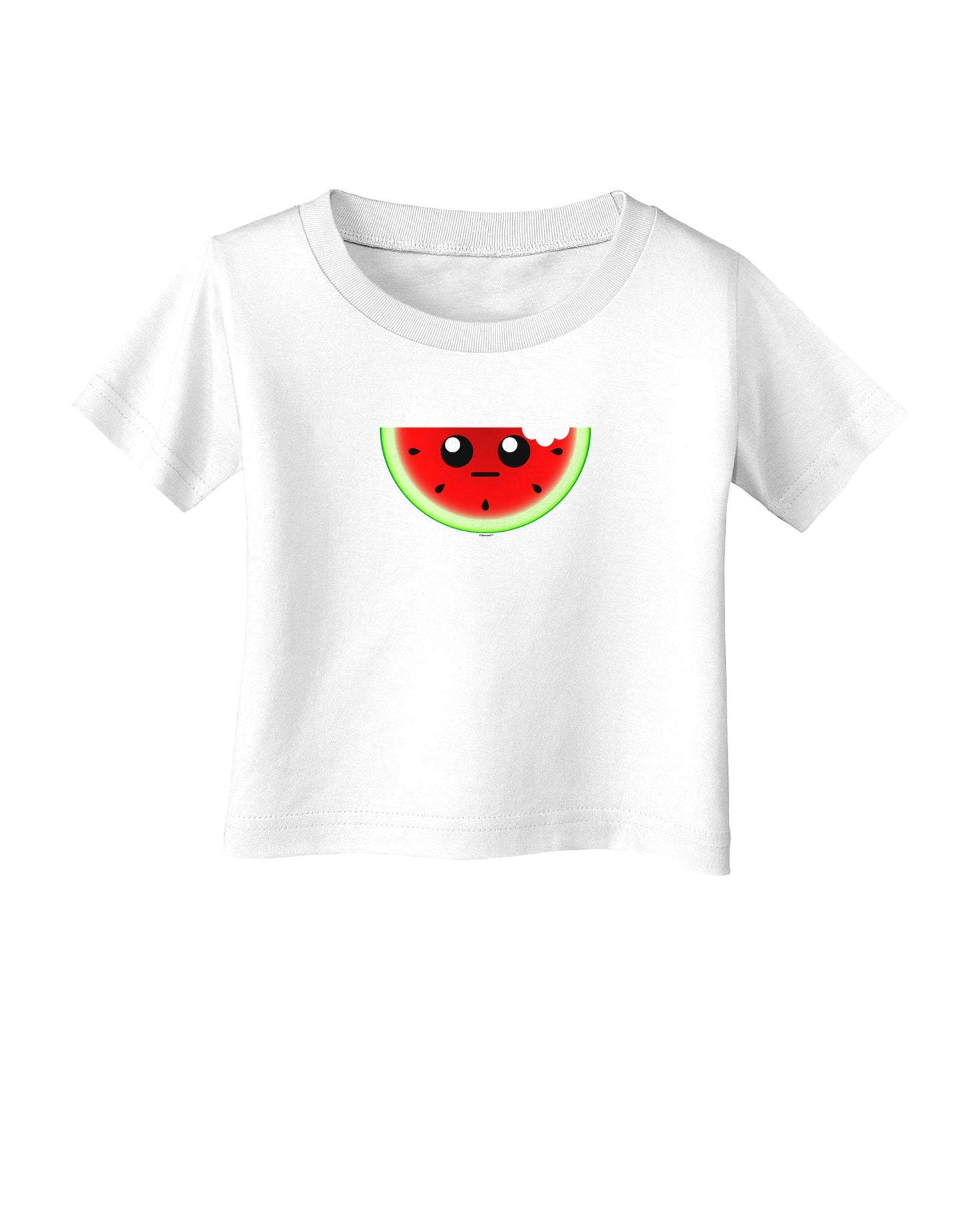 Unimpressed Watermelon Infant T-Shirt-Infant T-Shirt-TooLoud-White-06-Months-Davson Sales