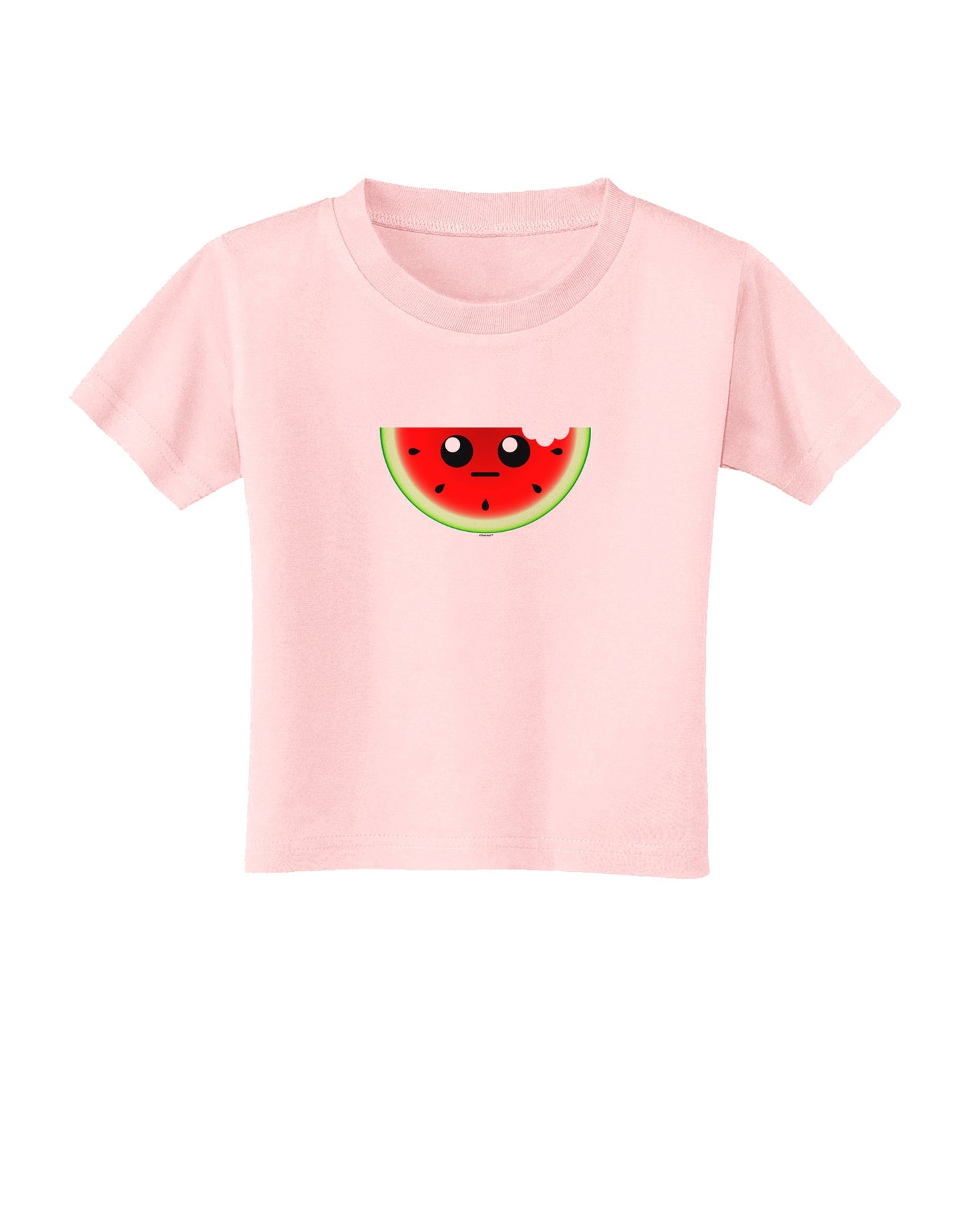 Unimpressed Watermelon Toddler T-Shirt-Toddler T-Shirt-TooLoud-Light-Pink-2T-Davson Sales
