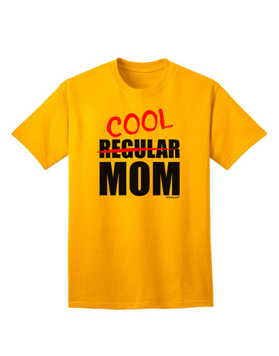 Unique and Stylish Adult T-Shirt Design for Fashion-forward Moms by TooLoud-Mens T-shirts-TooLoud-Gold-Small-Davson Sales