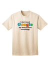 Uniquely Expressive - 'I Don't Need Google' Sister Adult T-Shirt Collection-Mens T-shirts-TooLoud-Natural-Small-Davson Sales