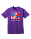 United We Stand Divided We Fall Adult Dark T-Shirt-Mens T-Shirt-TooLoud-Purple-Small-Davson Sales