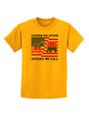 United We Stand Divided We Fall Childrens T-Shirt-Childrens T-Shirt-TooLoud-Gold-X-Small-Davson Sales