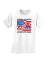 United We Stand Divided We Fall Childrens T-Shirt-Childrens T-Shirt-TooLoud-White-X-Small-Davson Sales