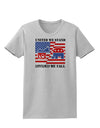 United We Stand Divided We Fall Womens T-Shirt-Womens T-Shirt-TooLoud-AshGray-X-Small-Davson Sales