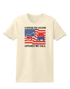 United We Stand Divided We Fall Womens T-Shirt-Womens T-Shirt-TooLoud-Natural-X-Small-Davson Sales