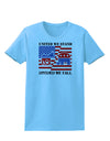 United We Stand Divided We Fall Womens T-Shirt-Womens T-Shirt-TooLoud-Aquatic-Blue-X-Small-Davson Sales