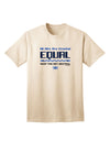 Universal Equality: All Bits Are Created Equal - Net Neutrality Adult T-Shirt Collection-Mens T-shirts-TooLoud-Natural-Small-Davson Sales