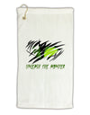 Unleash The Monster Micro Terry Gromet Golf Towel 16 x 25 inch-Golf Towel-TooLoud-White-Davson Sales