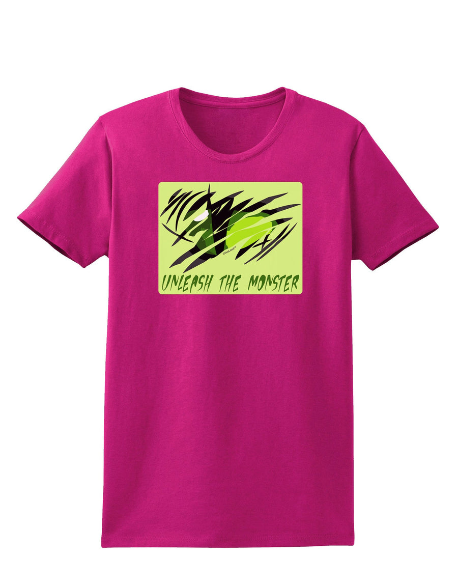 Unleash The Monster Womens Dark T-Shirt-TooLoud-Black-X-Small-Davson Sales