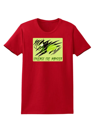 Unleash The Monster Womens Dark T-Shirt-TooLoud-Red-X-Small-Davson Sales