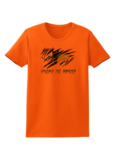 Unleash The Monster Womens T-Shirt-Womens T-Shirt-TooLoud-Orange-X-Small-Davson Sales