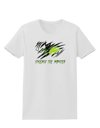 Unleash The Monster Womens T-Shirt-Womens T-Shirt-TooLoud-White-X-Small-Davson Sales