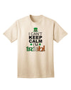 Unleash Your Heritage: 'I Can't Keep Calm, I'm Irish' Adult T-Shirt Collection-Mens T-shirts-TooLoud-Natural-Small-Davson Sales