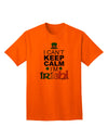 Unleash Your Heritage: 'I Can't Keep Calm, I'm Irish' Adult T-Shirt Collection-Mens T-shirts-TooLoud-Orange-Small-Davson Sales