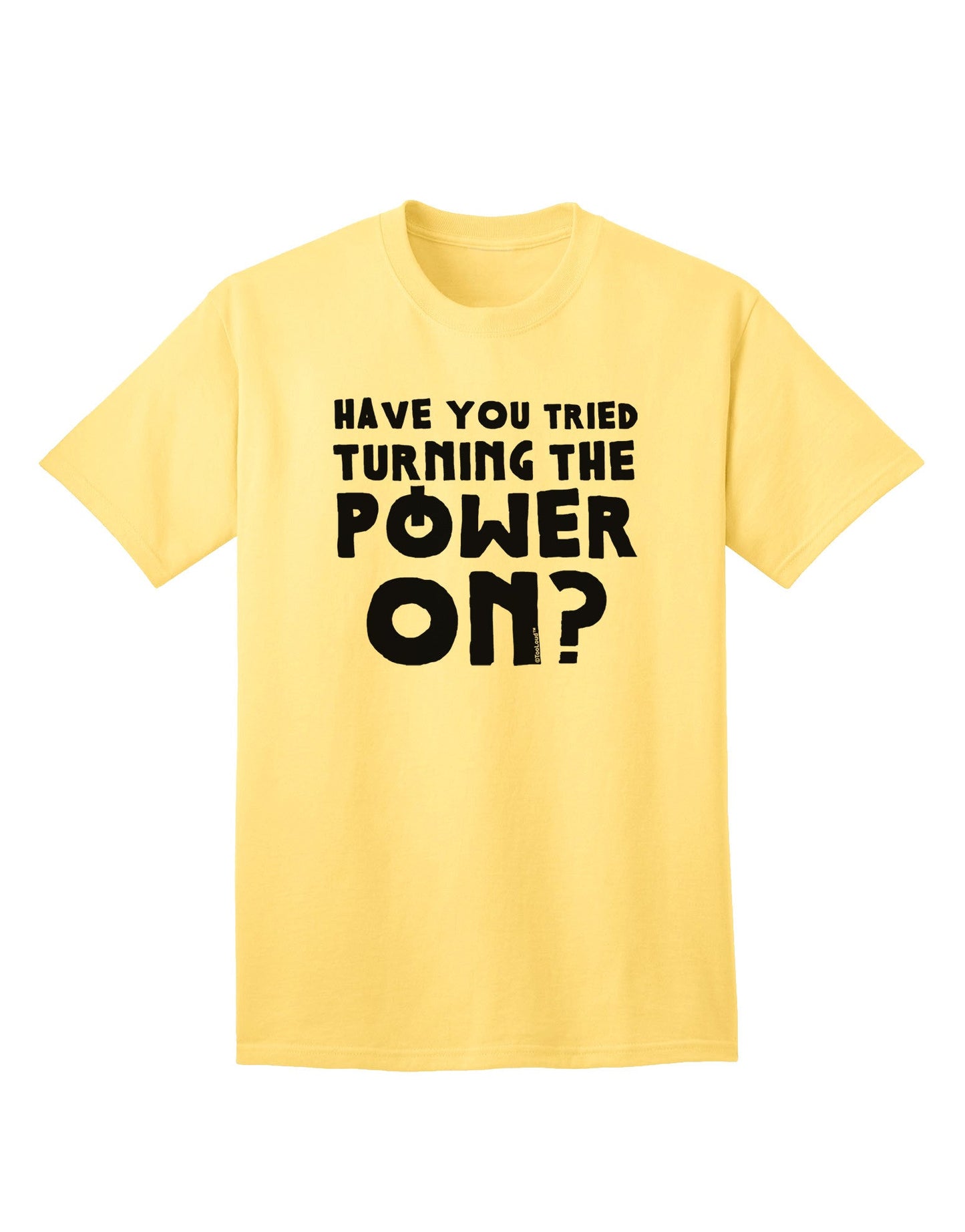 Unleashing Energy: Turning the Power On - Adult T-Shirt Collection-Mens T-shirts-TooLoud-Yellow-Small-Davson Sales