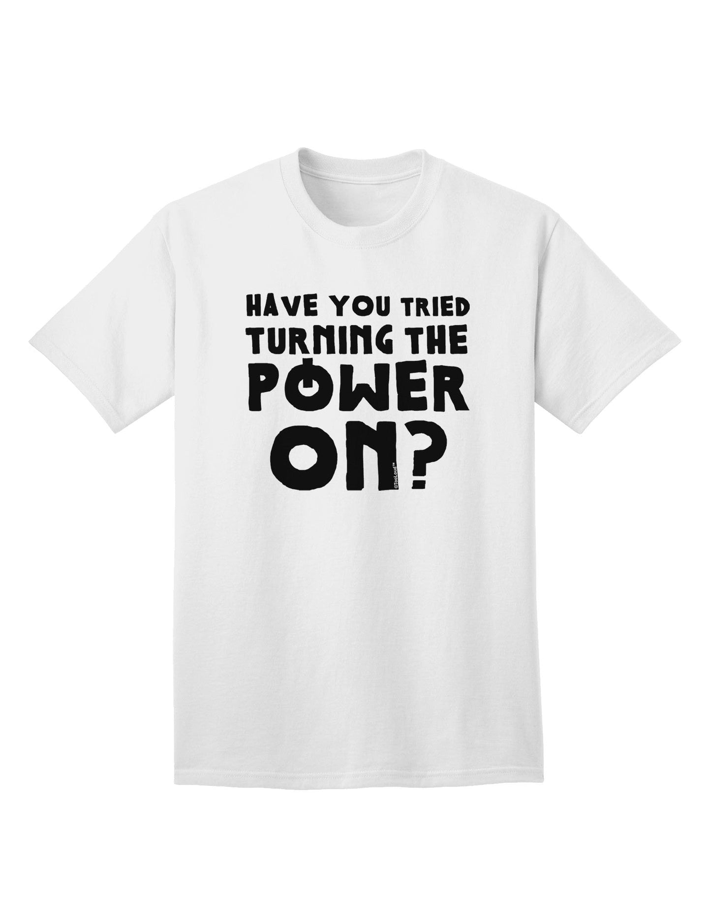 Unleashing Energy: Turning the Power On - Adult T-Shirt Collection-Mens T-shirts-TooLoud-White-Small-Davson Sales