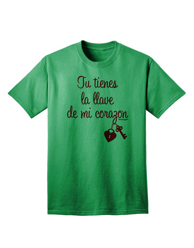 Unlock My Heart Adult T-Shirt by TooLoud - A Captivating Addition to Your Wardrobe-Mens T-shirts-TooLoud-Kelly-Green-Small-Davson Sales