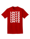 Untz Untz Untz Untz Untz EDM Design Adult Dark T-Shirt-Mens T-Shirt-TooLoud-Red-Small-Davson Sales