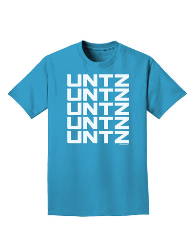 Untz Untz Untz Untz Untz EDM Design Adult Dark T-Shirt-Mens T-Shirt-TooLoud-Turquoise-Small-Davson Sales