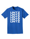 Untz Untz Untz Untz Untz EDM Design Adult Dark T-Shirt-Mens T-Shirt-TooLoud-Royal-Blue-Small-Davson Sales