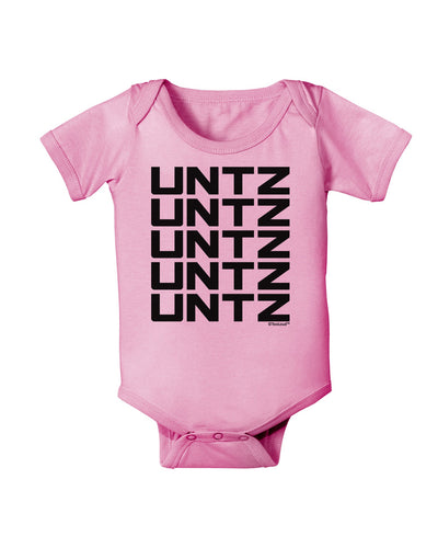 Untz Untz Untz Untz Untz EDM Design Baby Romper Bodysuit-Baby Romper-TooLoud-Light-Pink-06-Months-Davson Sales