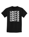 Untz Untz Untz Untz Untz EDM Design Childrens Dark T-Shirt-Childrens T-Shirt-TooLoud-Black-X-Small-Davson Sales