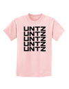 Untz Untz Untz Untz Untz EDM Design Childrens T-Shirt-Childrens T-Shirt-TooLoud-PalePink-X-Small-Davson Sales