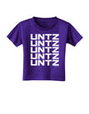 Untz Untz Untz Untz Untz EDM Design Toddler T-Shirt Dark-Toddler T-Shirt-TooLoud-Purple-2T-Davson Sales