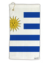 Uruguay Flag AOP Micro Terry Gromet Golf Towel 15 x 22 Inch All Over Print-Golf Towel-TooLoud-Davson Sales
