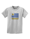 Uruguay Flag Childrens T-Shirt-Childrens T-Shirt-TooLoud-AshGray-X-Small-Davson Sales