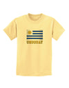 Uruguay Flag Childrens T-Shirt-Childrens T-Shirt-TooLoud-Daffodil-Yellow-X-Small-Davson Sales