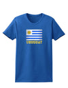 Uruguay Flag Dark Womens Dark T-Shirt-TooLoud-Royal-Blue-X-Small-Davson Sales