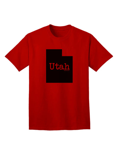 Utah - United States Silhouette Adult T-Shirt by TooLoud-Mens T-shirts-TooLoud-Red-Small-Davson Sales