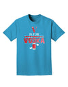 V Is For Vodka Adult Dark T-Shirt-Mens T-Shirt-TooLoud-Turquoise-Small-Davson Sales