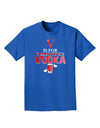 V Is For Vodka Adult Dark T-Shirt-Mens T-Shirt-TooLoud-Royal-Blue-Small-Davson Sales