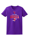 V Is For Vodka Womens Dark T-Shirt-Womens T-Shirt-TooLoud-Purple-X-Small-Davson Sales