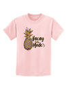 Vacay Mode Pinapple Childrens T-Shirt-Childrens T-Shirt-TooLoud-PalePink-X-Small-Davson Sales