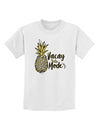 Vacay Mode Pinapple Childrens T-Shirt-Childrens T-Shirt-TooLoud-White-X-Small-Davson Sales
