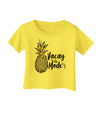 Vacay Mode Pinapple Infant T-Shirt-Infant T-Shirt-TooLoud-Yellow-06-Months-Davson Sales