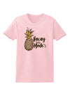 Vacay Mode Pinapple Womens T-Shirt Pale Pink 4XL Tooloud