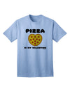 Valentine's Day Exclusive: Pizza Is My Valentine Adult T-Shirt by TooLoud-Mens T-shirts-TooLoud-Light-Blue-Small-Davson Sales